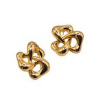 Brinco Feminino Trevo Dourado