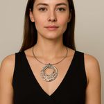 Colar Feminino Avelline Prata