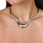 Colar Feminino Baronesa Prata 