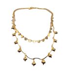 Colar Feminino Corações Delicados Dourado