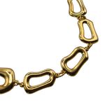 Colar Feminino Elos Orgânicos Dourado