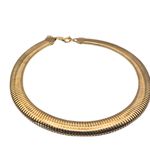 Colar Feminino Gargantilha Flexível Dourado