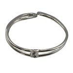 Colar Feminino Gotas Vazadas Prata