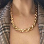Colar Feminino Imponência Dourado 