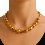 Colar Feminino Marquise Dourado 