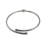 Colar Feminino Pontas Arredondadas Prata