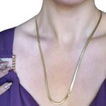 Colar feminino Soberana Aurora dourado