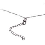 Colar Feminino Soberana Gota Violeta Prata
