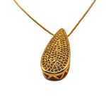 Conjunto Feminino Gota Cravejada Zircônia