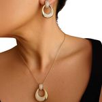 Conjunto Feminino Oval Zircônia