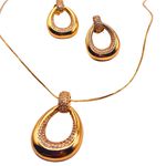 Conjunto Feminino Oval Zircônia