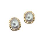 Conjunto Feminino Pérolas Foscas Dourado 