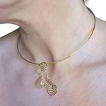 Conjunto Feminino Soberana Aura Imperial Dourado 