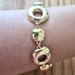 Pulseira feminina Soberana Legado Dourado