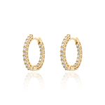 Brinco argola meia cravação 20mm