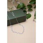 Colar Coração Cravejado