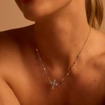 Colar Cruz crystal faith 