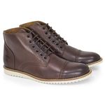 Sapato Casual Levanzzo England Vintage Marrom Claro
