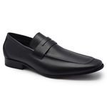 Sapato Clássico Levanzzo Mocassim Vintage Preto