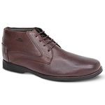 Sapato Comfort Gel Levanzzo Bota Latina Marrom