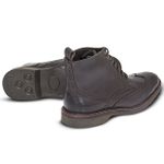 Sapato Casual Levanzzo Bota Brogue Carrara Vintage Café