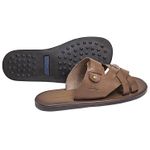 Sandália Masculina Levanzzo Madri Marrom/Troya 