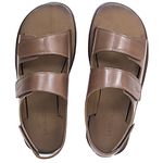 Sandália Masculina Levanzzo Viena Marrom 
