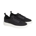 Tenis Knit Levanzzo Malha Semi Acab.Preto