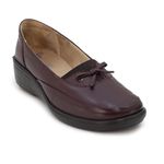 Sapato Feminino Confortável com Elástico Jaboticaba Levecomfort 