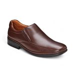 Sapato social Leve Couro Dark Brown Leveterapia