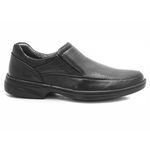 Sapato social Leve Couro Carneiro Preto Leveterapia - 47704