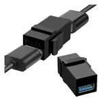 Keystone / Emenda USB 3.0 Preto