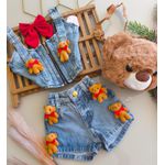 Conjunto Urso Pelucia