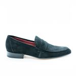 Sapato Casual Loafer Masculino Lhombre - Testoni Camurça