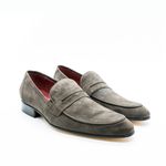 Sapato Casual Loafer Masculino Lhombre - Testoni Camurça