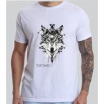 Camiseta Branca Forthem Wolf Artificial