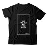 Camiseta Preta Forthem Wolf Come Again