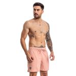 Short Masculino Forthem Linho Básico Rose