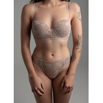 CONJUNTO TOMARA QUE CAIA RENDADO 1068 - CHOCOLATE