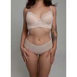 Conjunto Reforçado Rendado com Bojo 2032 - NUDE