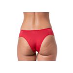 Calcinha Microfibra Lateral Tecido Duplo 0989 - VERMELHO