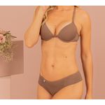 Conjunto Nadador Fecho Frontal 1344 - CASTANHO