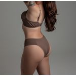 Conjunto Básico com Bojo 1034 - CASTANHO