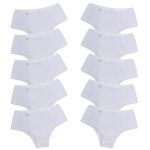 Kit 10Tangas Cós Alto Algodão 0029 - Copia