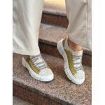 TENIS FEMININO TAYLOR OFF WHITE COD. 33915