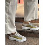 TENIS FEMININO TAYLOR OFF WHITE COD. 33915