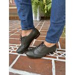 SAPATO OXFORD EM COURO CAPRI MILITAR CÓD.240125