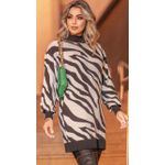 VESTIDO ZOE MARROM