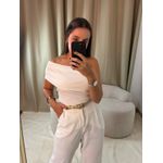 Ciganinha Canelada Branca