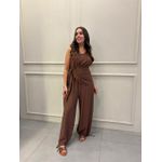 Macacão Isadora Marrom